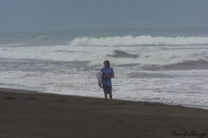 Panama - Papa goes surfing